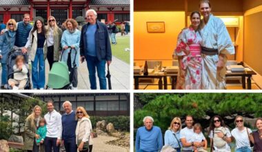 su recorrido en familia por Tokio y Kioto