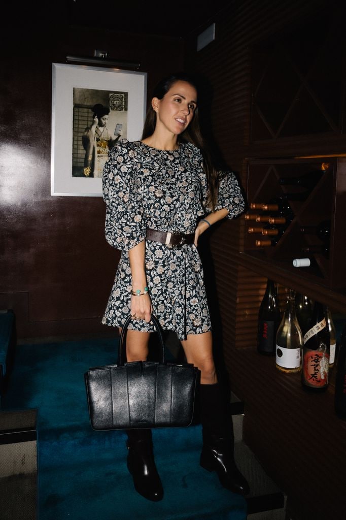 look de Andrea y María Vega Penichet en una reunión de amigas en Madrid