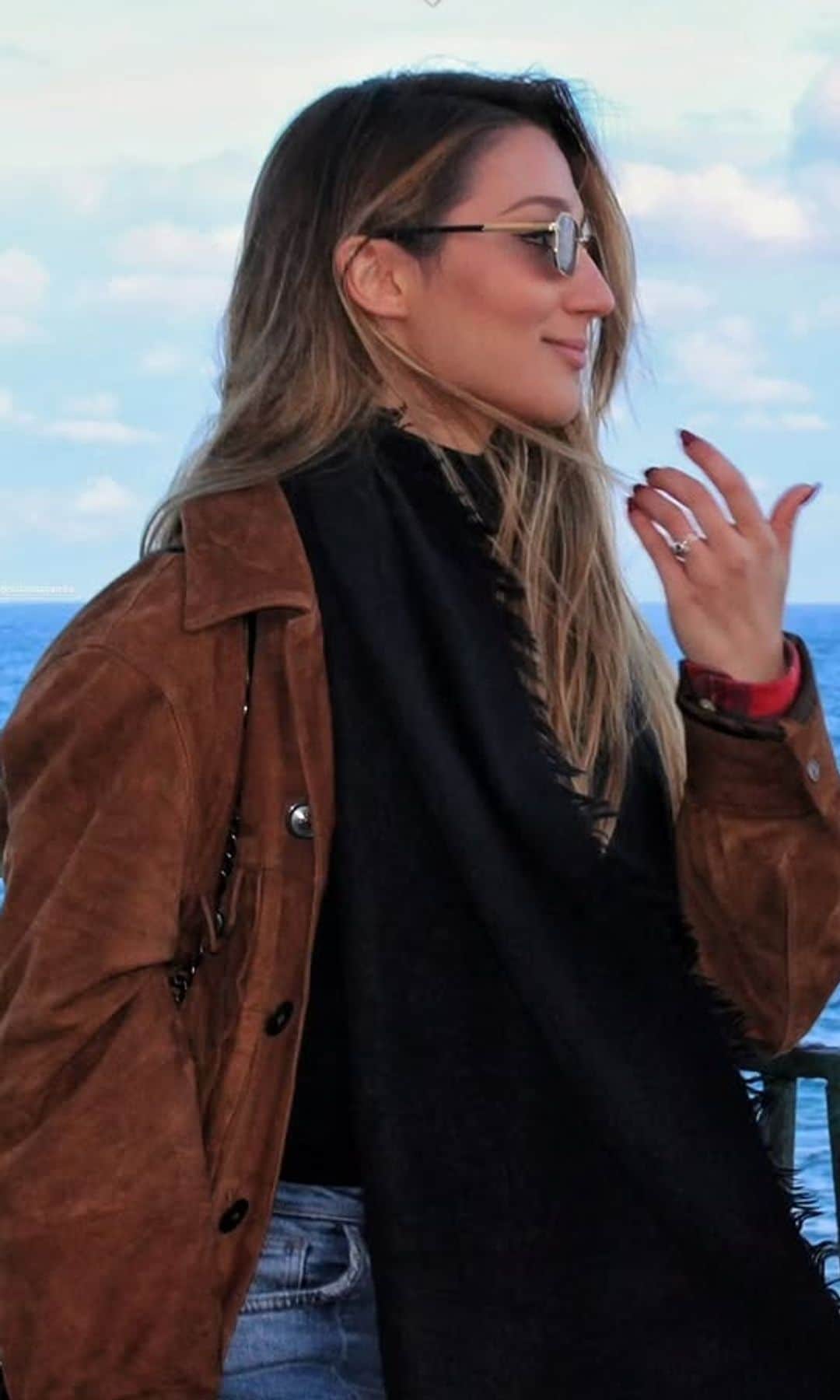 La novia de Álvaro Berro, hijo de David Cantero