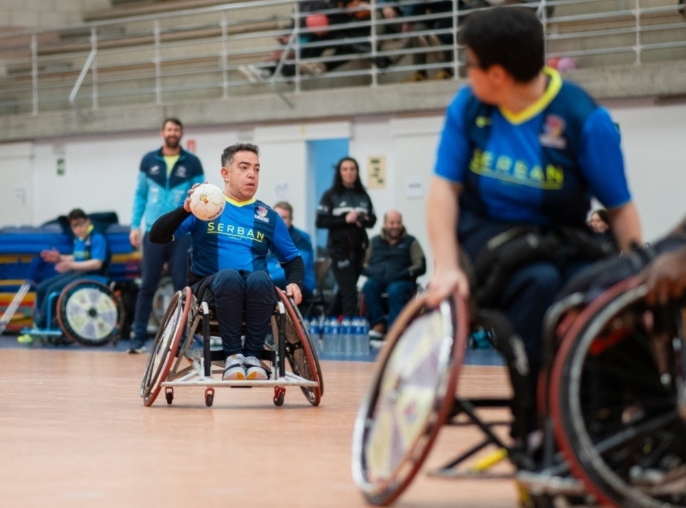 Inclusport arranca la Liga española de balonmano en silla