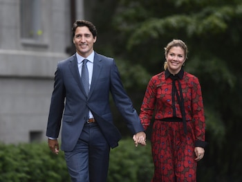 Justin Trudeau y Sophie Grégoire