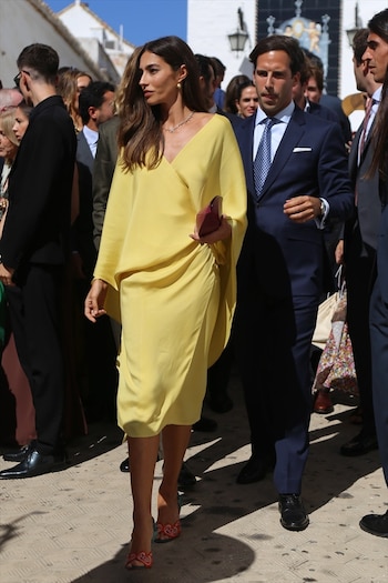 Rocio Crusset en la boda