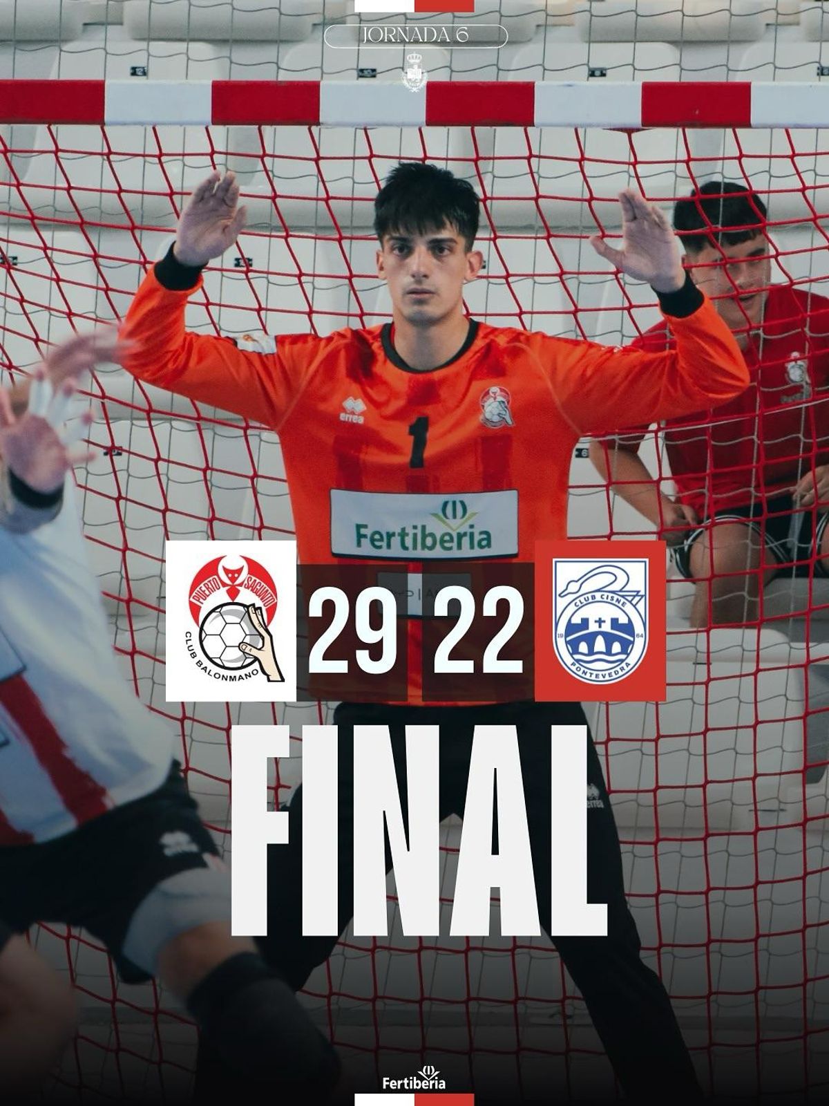 Victoria del Fertiberia en el Pabellón Port de Sagunt.