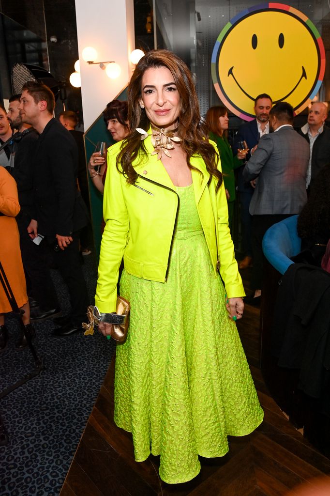 Tala Alamuddin en Londres en 2023