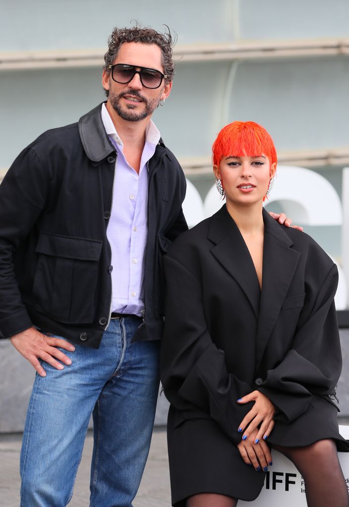 Dora Postigo y Paco León encuando presentaron 'Rainbow' en el Festival de San Sebastián en 2022. 