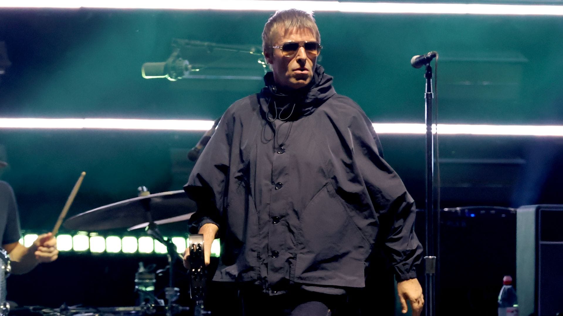 Liam Gallagher durante un concierto