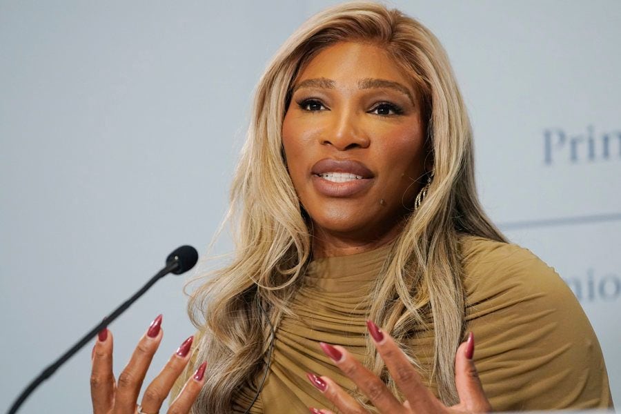  La tenista estadounidense Serena Williams durante la rueda de prensa ofrecida en el Hotel de la Reconquista de Oviedo este jueves
