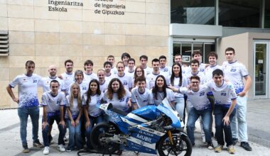 El equipo de la Escuela de Ingeniería de Gipuzkoa presenta su nueva motocicleta eléctrica - Campusa
