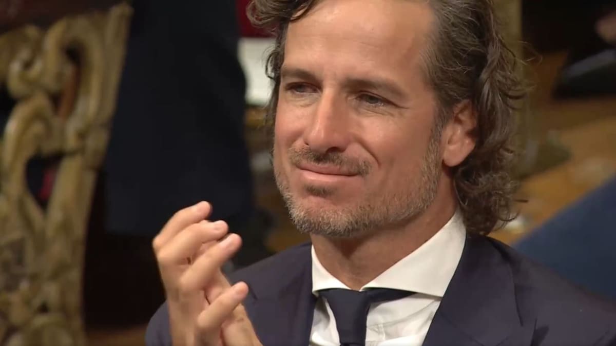 Feliciano López se emociona hasta las lágrimas con las palabras de la princesa Leonor a Serena Williams