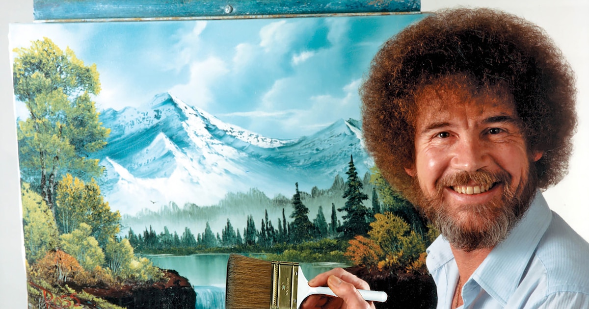 30 pinturas de Bob Ross salen a subasta para financiar la TV pública de EEUU