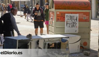 La Ertzaintza expedienta a la Falange por exhibición de símbolos franquistas en su acto del 12 de octubre en Vitoria