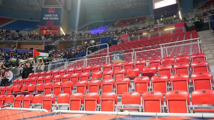 Indar Baskonia denuncia la "represión" sufrida durante la visita del Maccabi