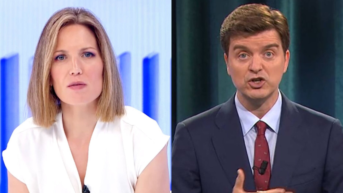 La reacción de Silvia Intxaurrondo, con recado a Broncano, ante la alusión que ha hecho Marc Giró de ella