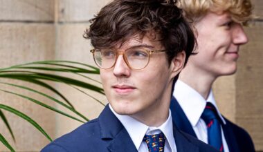 Gabriel de Luxemburgo debuta como modelo con un homenaje a la abdicación de su abuelo