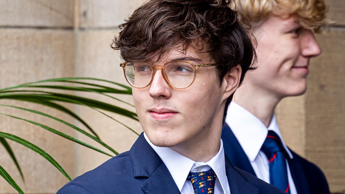 Gabriel de Luxemburgo debuta como modelo con un homenaje a la abdicación de su abuelo