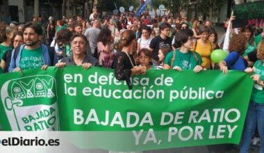 Educación propone bajar el máximo de alumnos por clase a 22 en Primaria y 25 en Secundaria