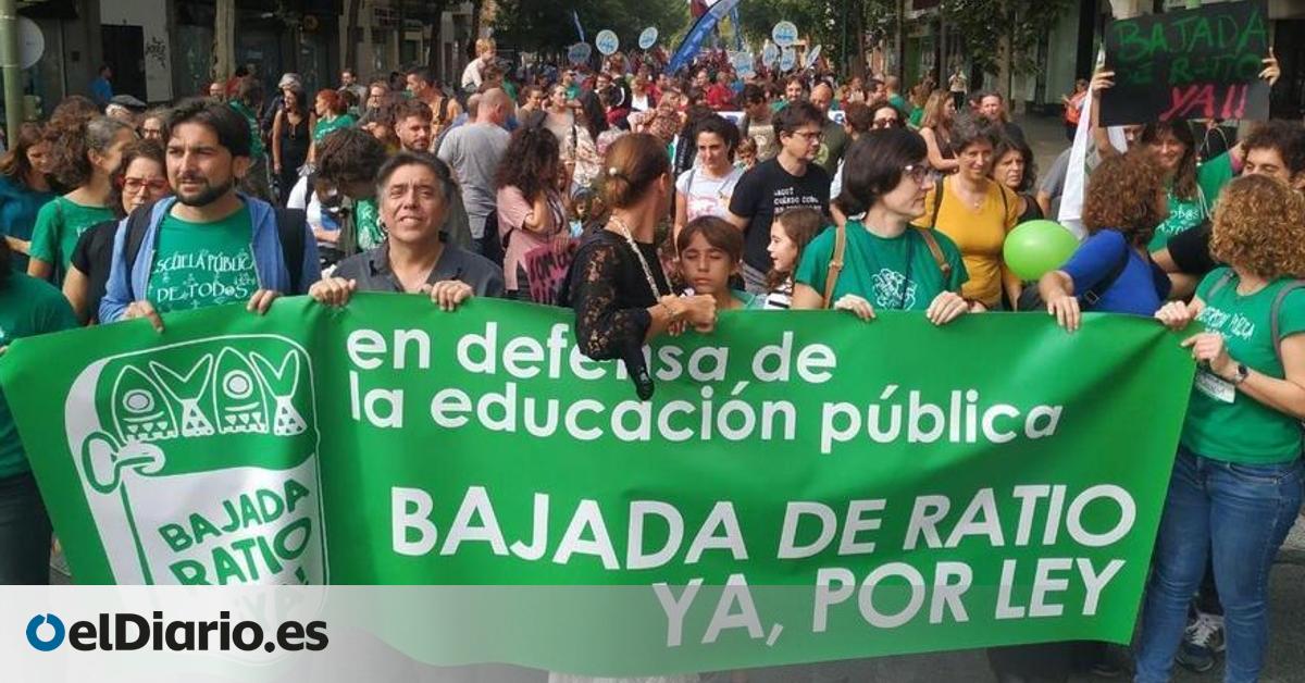 Educación propone bajar el máximo de alumnos por clase a 22 en Primaria y 25 en Secundaria