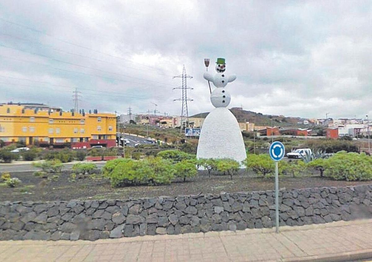 Muñeco de Nieve, en el Suroeste de Santa Cruz de Tenerife.