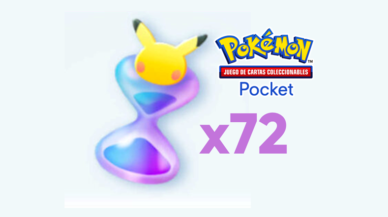 Consigue 72 Relojes de Arena gratis en JCC Pokémon Pocket y más recompensas con este nuevo evento