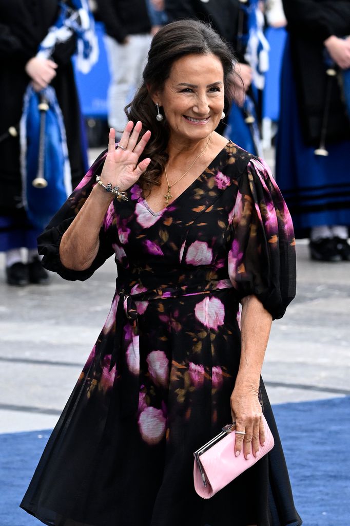 Paloma Rocasolano, madre de la reina Letizia, en la entrega de los Premios Princesa de Asturias 2025