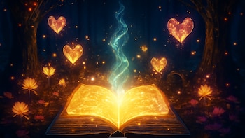 La escritora fusiona romance y