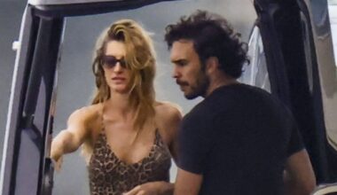 Gisele Bündchen y Joaquim Valente disfrutan de un tranquilo paseo en bote con su pequeño bebé River