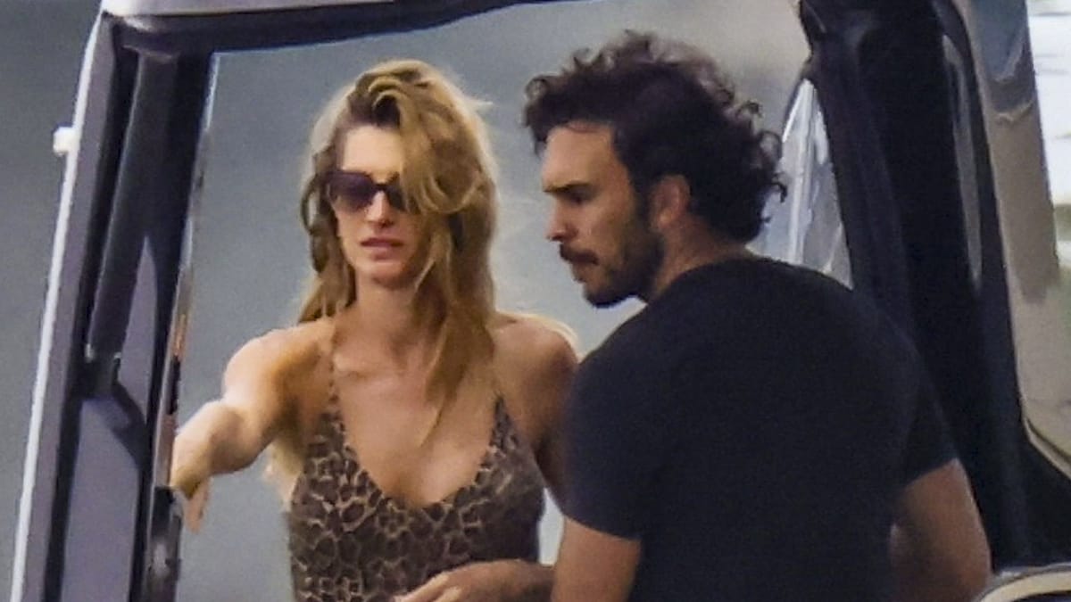 Gisele Bündchen y Joaquim Valente disfrutan de un tranquilo paseo en bote con su pequeño bebé River