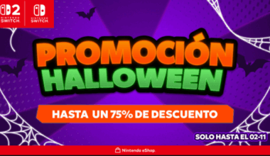 Nintendo lanza ofertas en juegos destacados de Switch y Switch 2 con la Promoción Halloween de la eShop