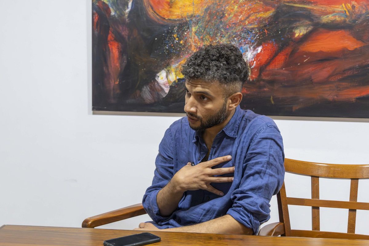 Yousef Hammash, periodista y cineasta palestino de Gaza