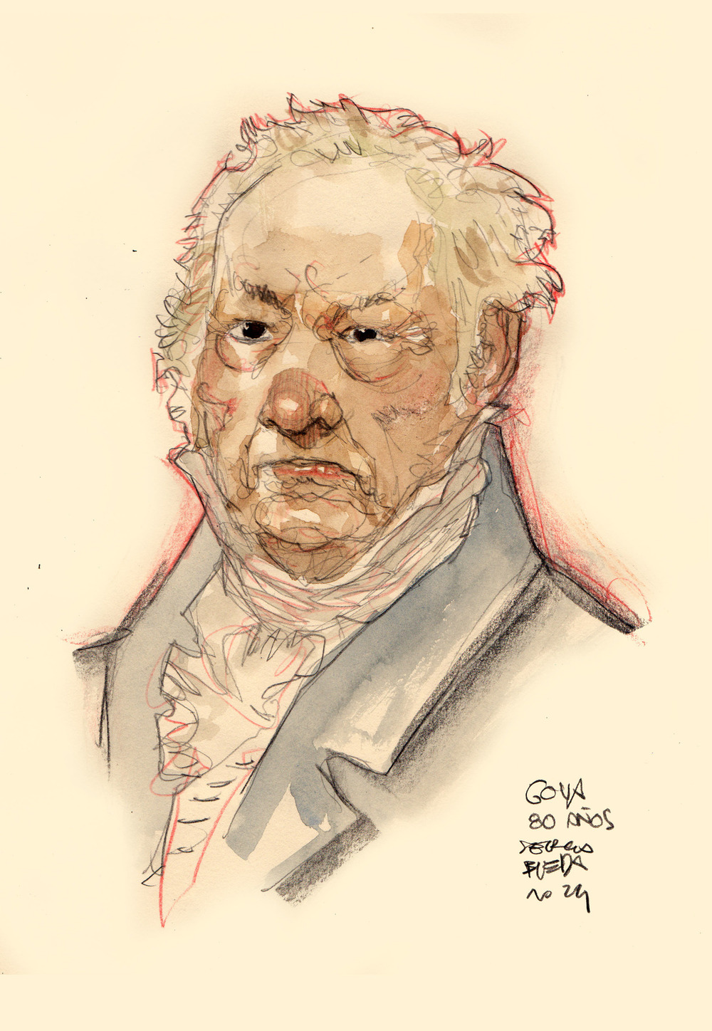 El misterio del busto desaparecido de Goya