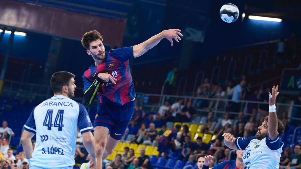 Djordje Cikusa marcó siete goles ante el Cangas