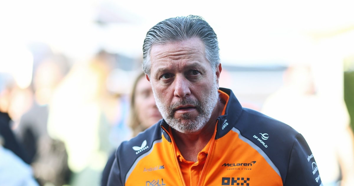 El CEO de McLaren ganó US$50 millones tras ganar título de la F1 en 2024