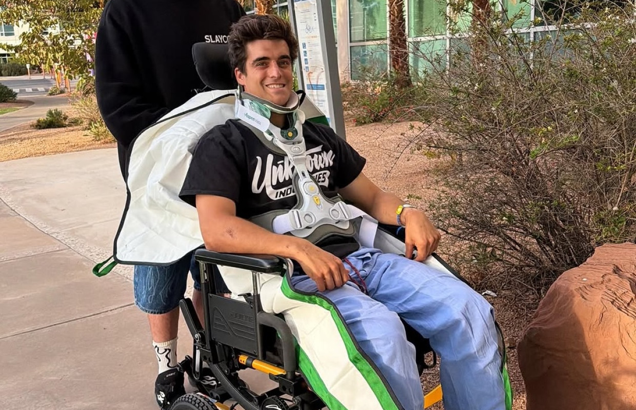 Adolf Silva habla por primera vez tras su accidente en el RedBull Rampage