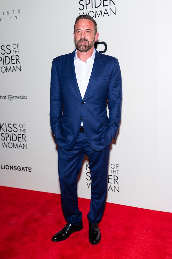 Ben Affleck celebró que Jennifer Lopez haya cumplido un sueño con "Kiss of the Spider Woman".