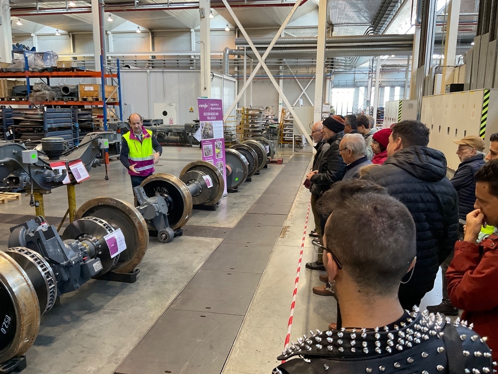 Renfe da a conocer la base de mantenimiento en Valladolid