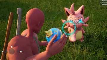 Palworld captura de criaturas