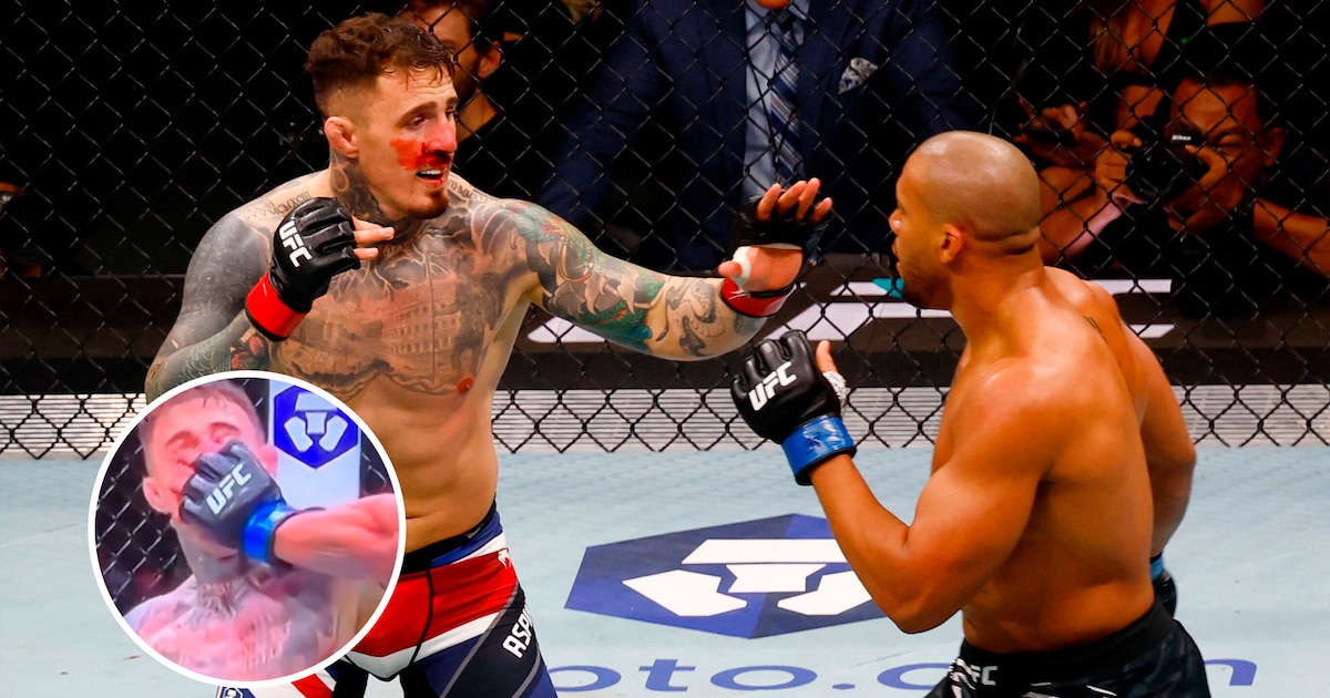 Polémica en la UFC: le hizo “piquete de ojos” a su rival, lo dejó fuera de combate y la pelea quedó en suspenso