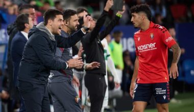 Malas noticias para el Osasuna: grave lesión de Iker Benito y problemas con Víctor Muñoz