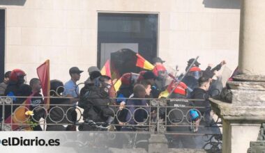 Lluvia de críticas a la Ertzaintza por la planificación del operativo de seguridad en la visita de Falange Española a Vitoria