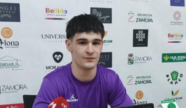 Marco Torres, jugador del BM Zamora.