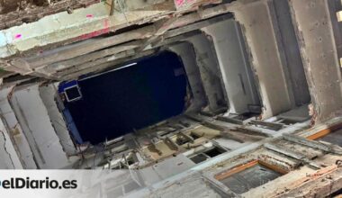 Las hipótesis del derrumbe en Madrid: mucho material de obra acumulado, un edificio antiguo y pocas certezas