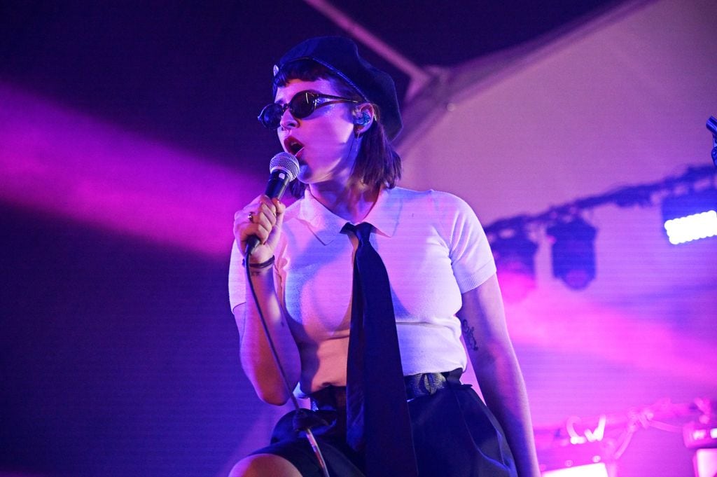 Dora Postigo actuando en Mad Cool Festival 2023. 