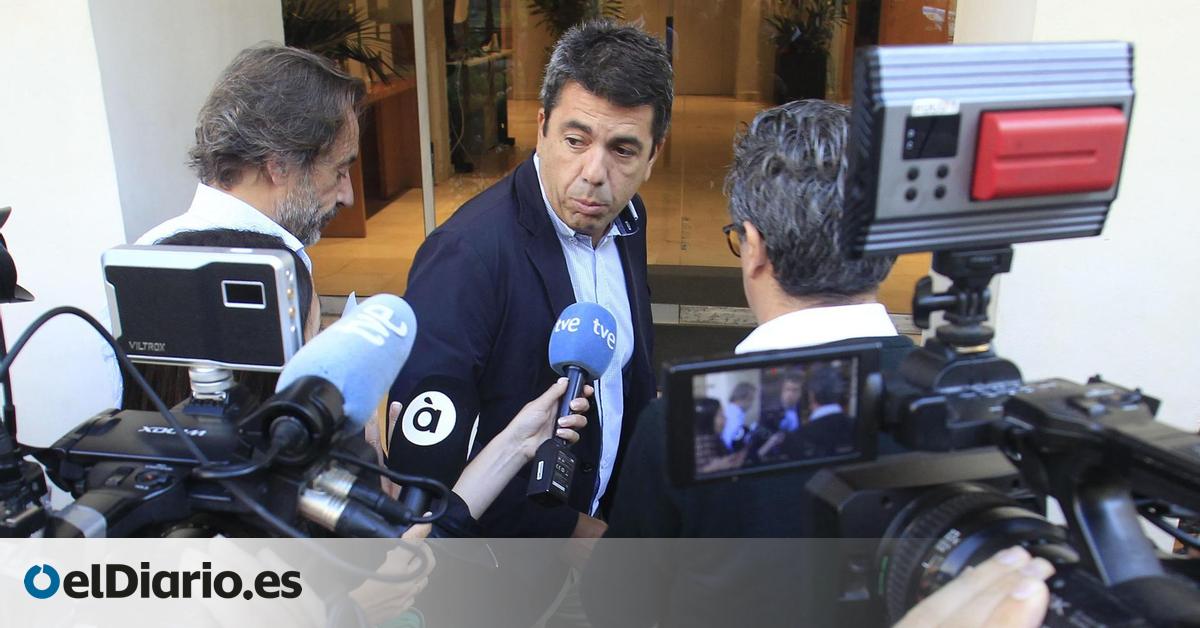 La jueza investiga las llamadas de Mazón del día de la dana