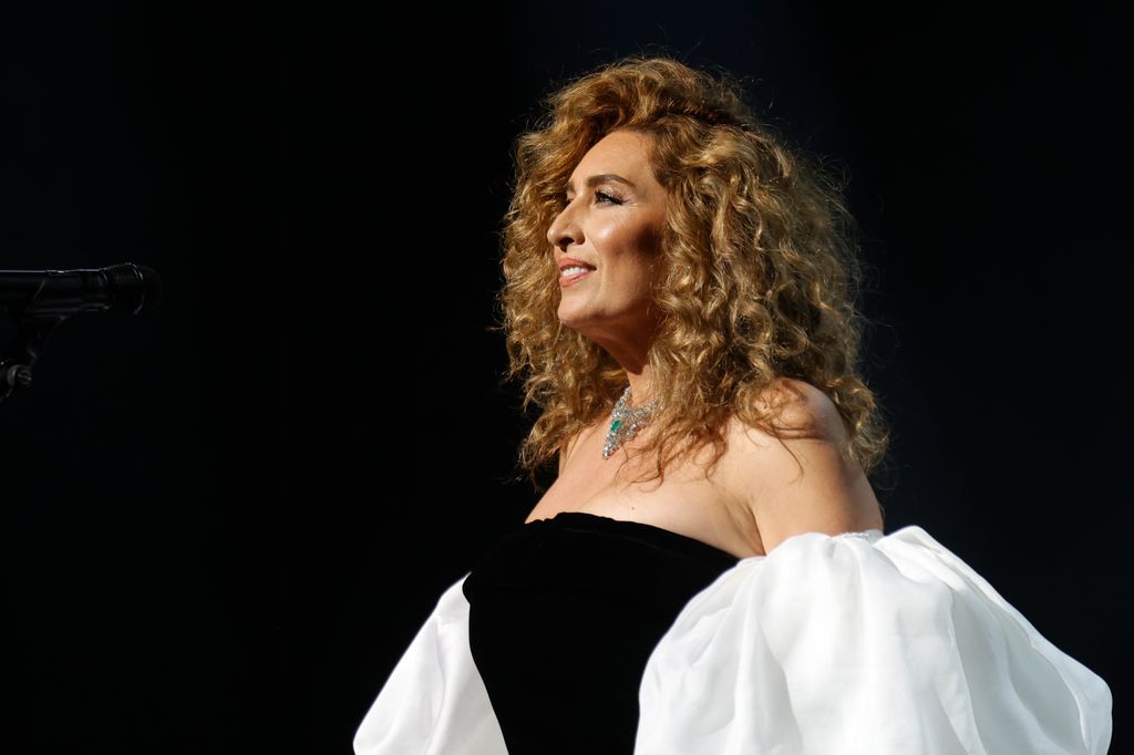 Estrella Morente en su actuación 'Estrella a estrellas'