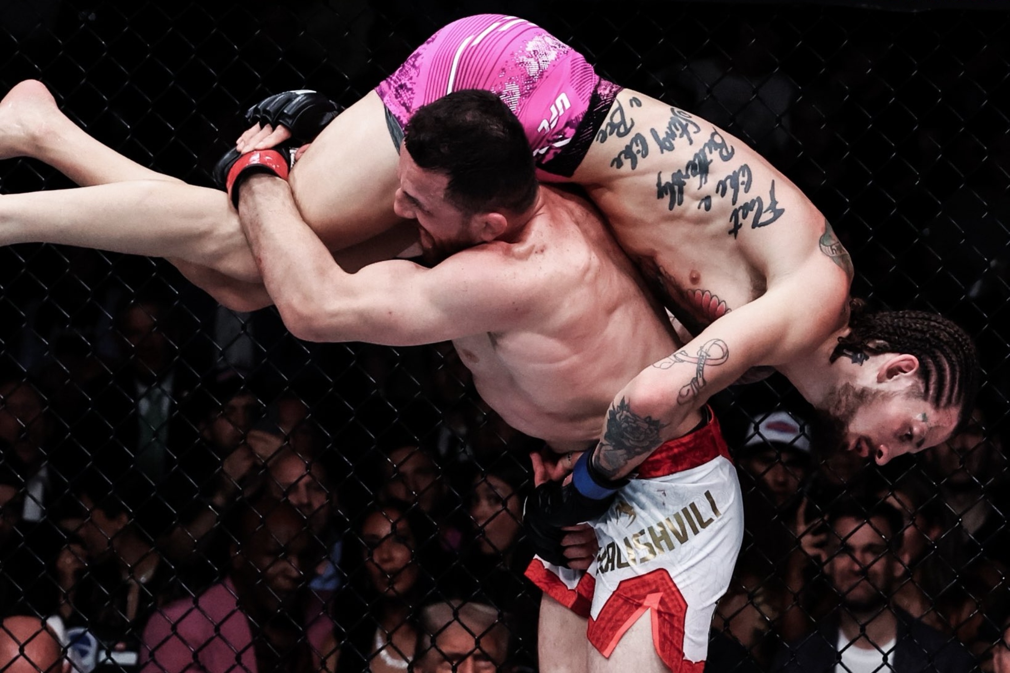 Merab Dvalishvili, ante Sean O'Malley en UFC 316.