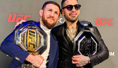 Ilia Topuria se rinde a su amigo Merab Dvalishvili: "Eres una leyenda viva"