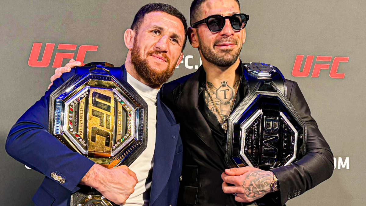 Ilia Topuria se rinde a su amigo Merab Dvalishvili: "Eres una leyenda viva"