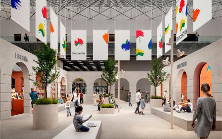 Pabellón de Barcelona en la FIL de Guadalajara, una plaza literaria