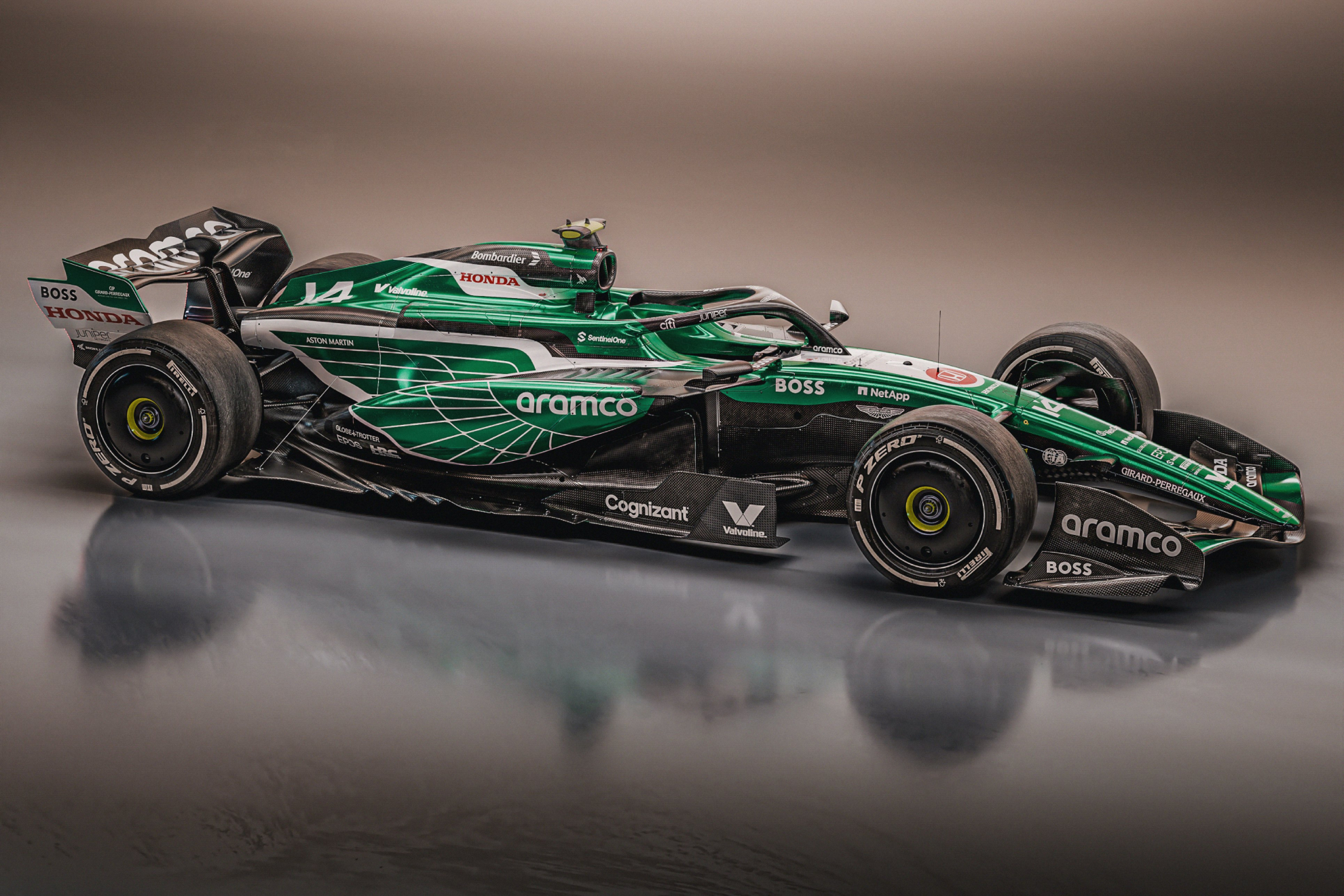 'Render' de lo que será el Aston Martin en 2026.