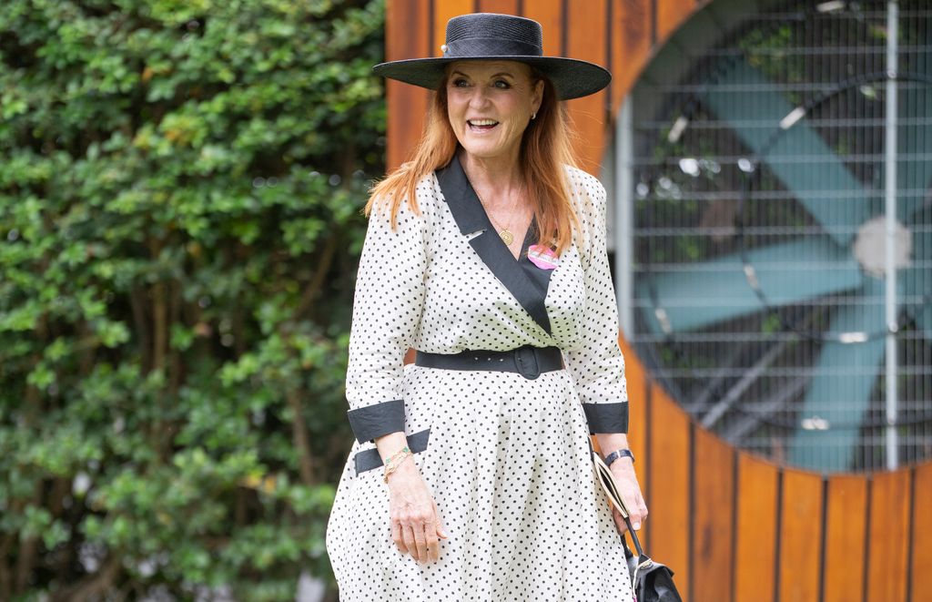 Sarah Ferguson en Ascot